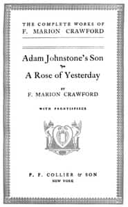 Adam Johnstone's Son