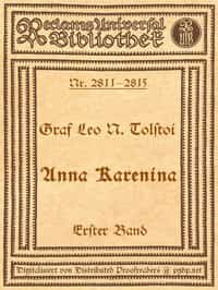 Anna Karenina, 1. Band (German)