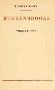 Buddenbrooks, volume 2 of 2