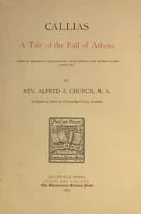 Callias: A Tale of the Fall of Athens
