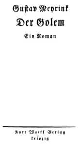 Der Golem (German)