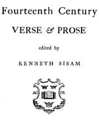 Fourteenth Century Verse &amp; Prose