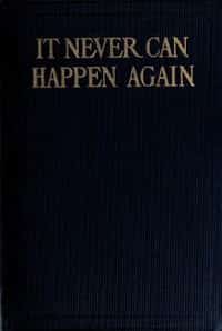 It Never Can Happen Again