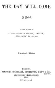 The day will come :  a novel