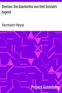 Demian: Die Geschichte von Emil Sinclairs Jugend (German)