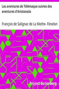 Les aventures de Télémaque suivies des aventures d'Aristonoüs (French)
