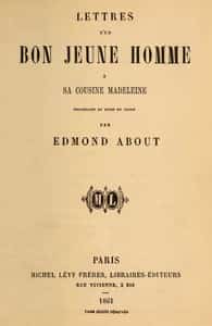 Lettres d'un bon jeune homme à sa cousine Madeleine (French)
