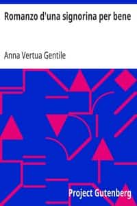 Romanzo d'una signorina per bene (Italian)